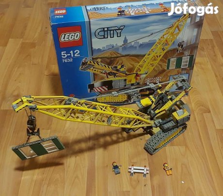 LEGO City 7632 lánctalpas daru + doboz + leírás megkimélt BP!