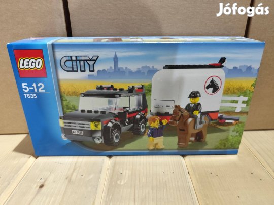 LEGO City 7635 4WD with Horse Trailer új, bontatlan