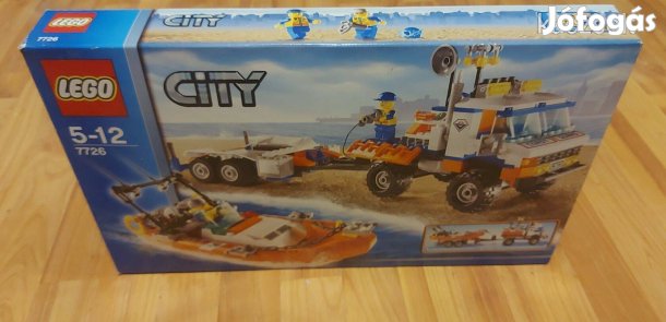 LEGO City 7726 vízi mentő+ doboz + leírás megkimélt BP!