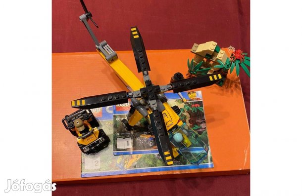 LEGO City Dzsungel teherszállító helikopter I (60158)