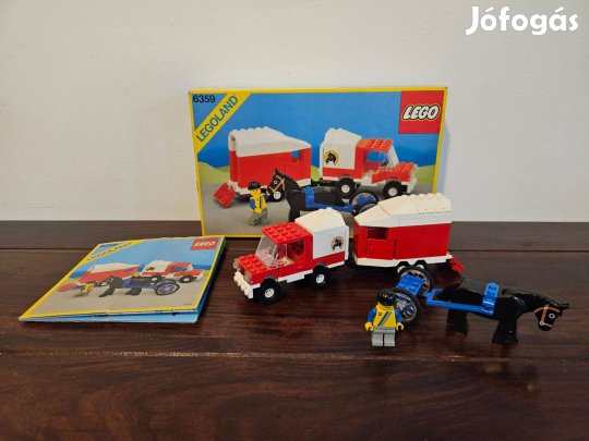 LEGO City - 6359 - Horse Trailer , dobozzal, leírással