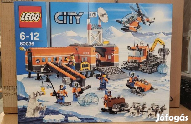 LEGO City - Sarki alaptábor (60036) új, bontatlan