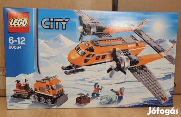 LEGO City - Sarki szállító repülőgép (60064) új, bontatlan
