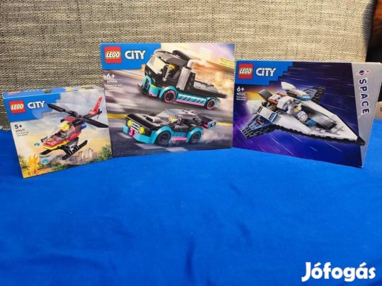 LEGO City csomag - 60411, 60406, 60430, 3db