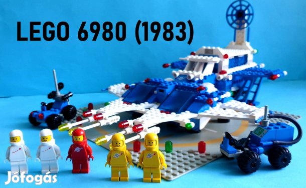 LEGO Classic Space 6980 Galaxy Commander (1983), hiánytalan