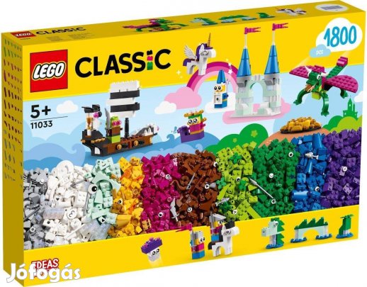LEGO Classic - 11033 - Kreatív fantáziavilág (1800db-os!!!) (_)