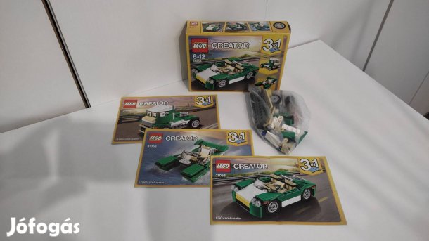 LEGO Creator 31056 - Zöld cirkáló - dobozos, újszerű