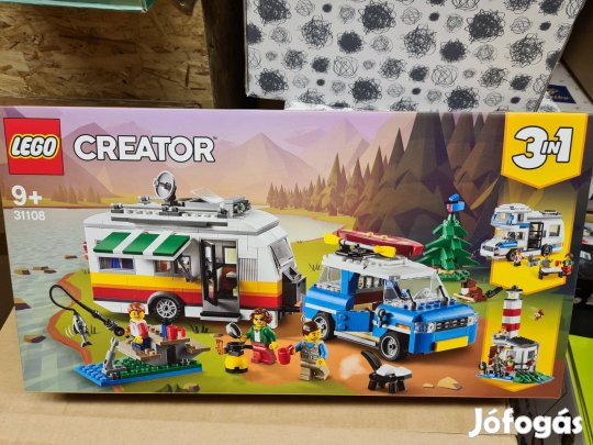 LEGO Creator 31108 Családi vakáció lakókocsival Bontatlan
