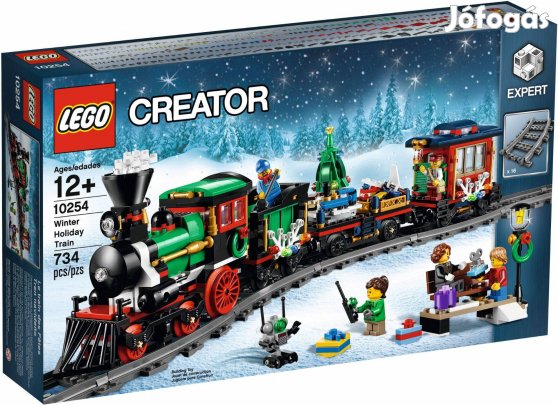 LEGO Creator Expert 10254 Winter Holiday Train új, bontatlan utánvét