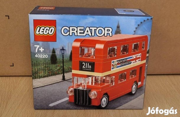 LEGO Creator - Mini Londoni busz (40220) új, bontatlan