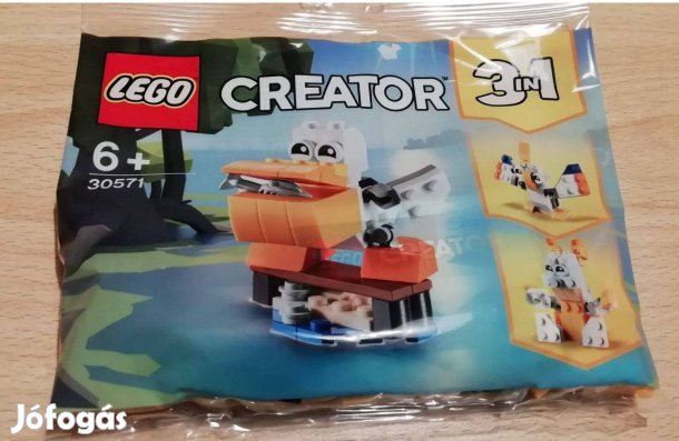 LEGO Creator - Pelikán (30571) új, bontatlan