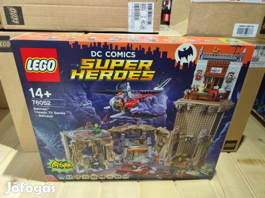 LEGO DC Super Heroes 76052 Batman Batcave új, bontatlan utánvét
