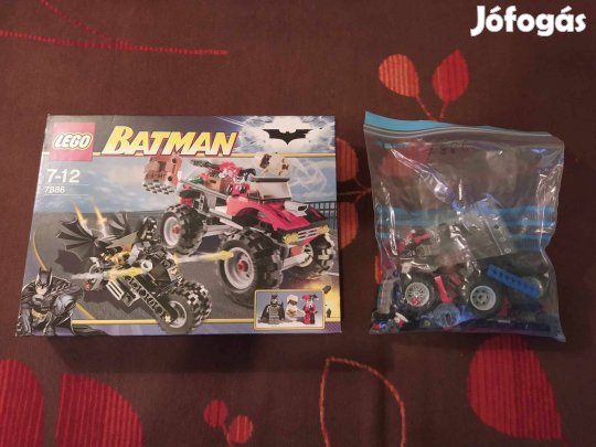 LEGO DC Super Heroes 7886 The Batcycle: Harley Quinn's Hammer Truck