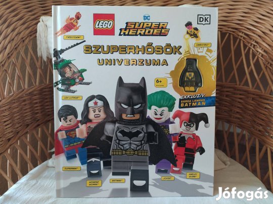LEGO DC Szuperhősök könyv figurával
