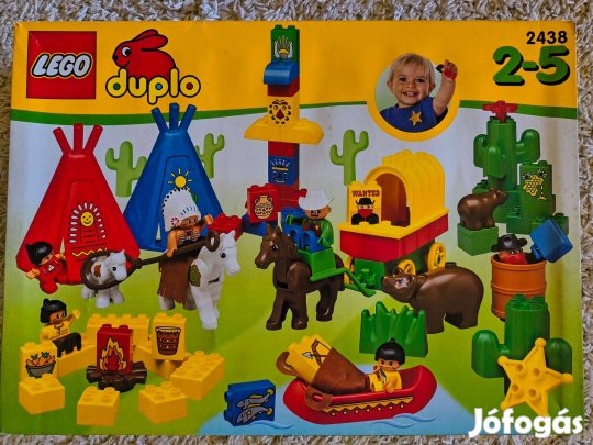 LEGO Duplo 2438 Big Western Set Új