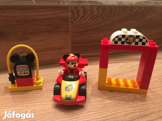 LEGO Duplo Mickey10843 + ajándék LEGO Duplo törülköző (új, bontatlan)