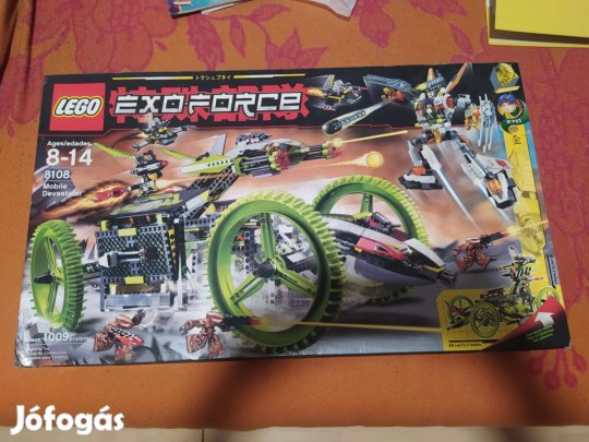 LEGO Exo-Force 8108 Mobile Devastator új, bontatlan utánvét
