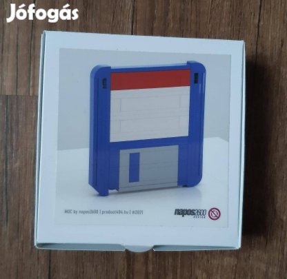 LEGO Floppy lemez/Mentés ikon (MOC) (új)