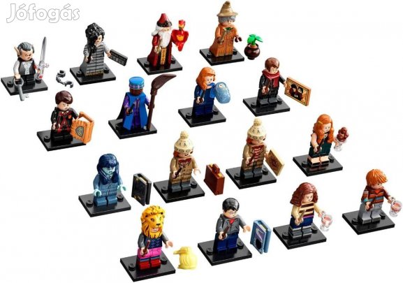 LEGO Gyűjthető minifig Harry Potter 2. teljes 16 db, 71028 új utánvét