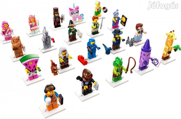 LEGO Gyűjthető minifig Lego Movie 2 teljes sor 20 db, 71023 új utánvét