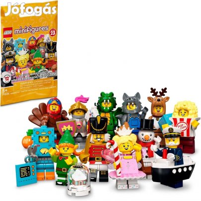 LEGO Gyűjthető minifigura 23. széria, teljes sorozat 12 db, 71034 új,