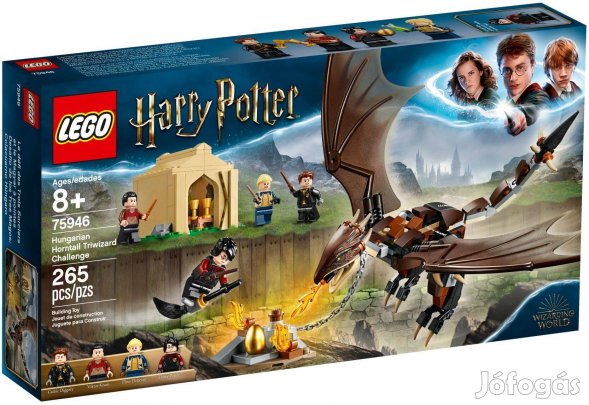 LEGO Harry Potter 75946 Hungarian Horntail új, bontatlan utánvét