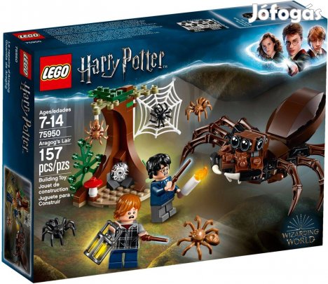 LEGO Harry Potter 75950 Aragog's Lair új, bontatlan utánvét