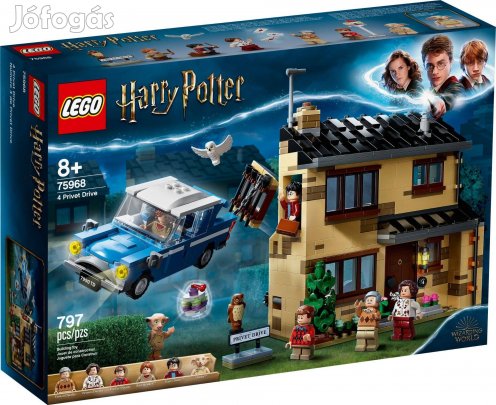 LEGO Harry Potter 75968 4 Privet Drive új, bontatlan utánvét