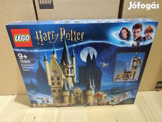 LEGO Harry Potter 75969 Hogwarts Astronomy Tower új, bontatlan utánvét