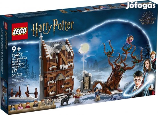 LEGO Harry Potter 76407 The Shrieking Shack új, bontatlan utánvét