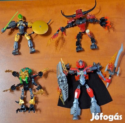 LEGO Hero Factory & Bionicle gyűjtemény Hiánytalan, agyakkal!