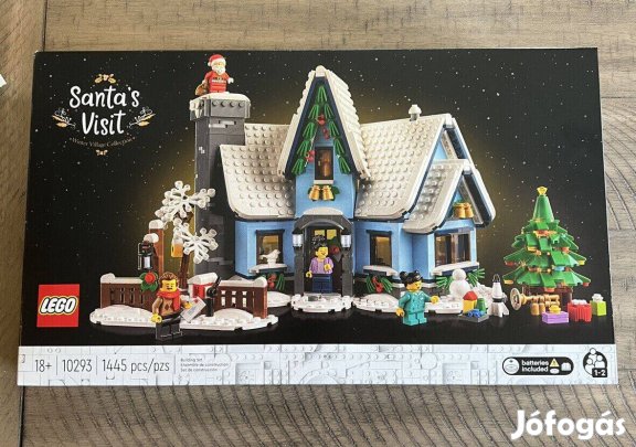 LEGO Icons 10293 A Mikulás látogatása Bontatlan