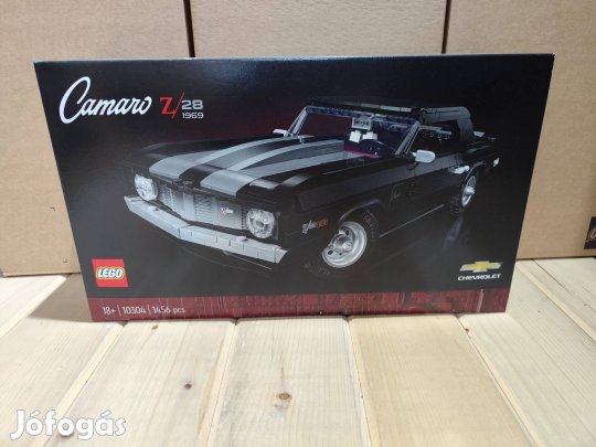 LEGO Icons 10304 Chevrolet Camaro Z/28 1969 új, bontatlan utánvét