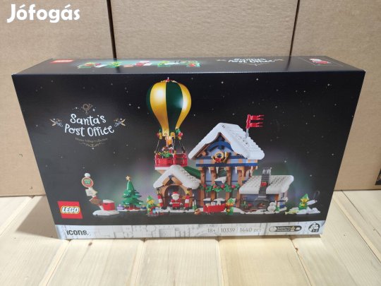 LEGO Icons 10339 Santa's Post Office új, bontatlan