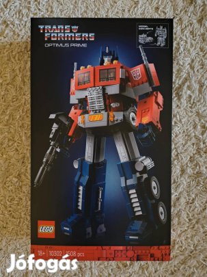 LEGO Icons Transformers - Optimusz fővezér (10302) Új, Bontaltan