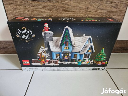 LEGO Icons - A Mikulás látogatása 10293 bontatlan, új