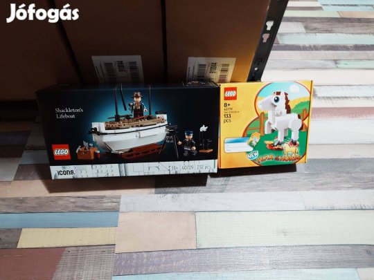 LEGO Icons - Shackleton mentőcsónakja (40729) + A ló éve (40779)