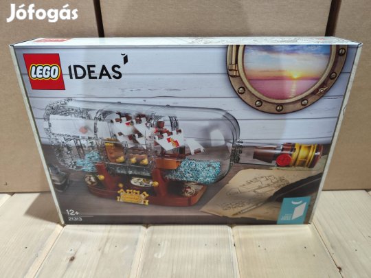 LEGO Ideas 21313 Ship in a Bottle új, bontatlan utánvét