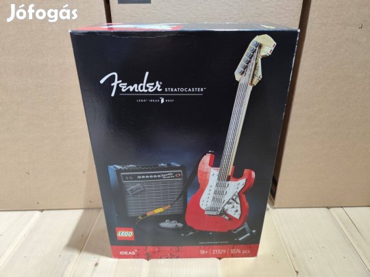 LEGO Ideas 21329 Fender Stratocaster új, bontatlan utánvét