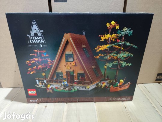 LEGO Ideas 21338 A-Frame Cabin új, bontatlan