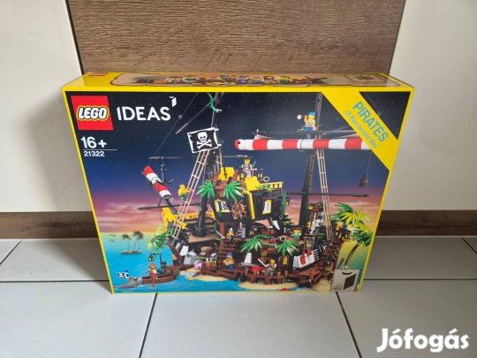 LEGO Ideas - Barracuda öböl kalózai 21322 bontatlan, új