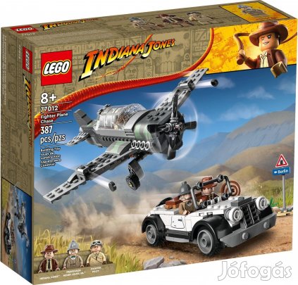 LEGO Indiana Jones 77012 Fighter Plane Chase új, bontatlan utánvét