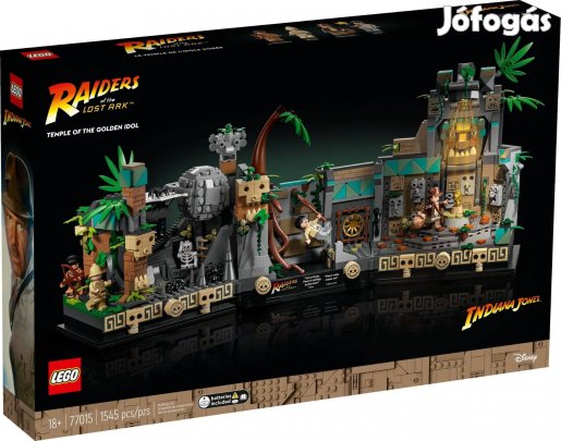 LEGO Indiana Jones 77015 Temple of the Golden új, bontatlan utánvét