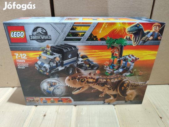 LEGO Jurassic World 75929 Carnotaurus Gyrosphere Escape új, bontatlan