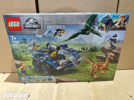 LEGO Jurassic World 75940 Gallimimus and Pteranodon Breakout új, bonta