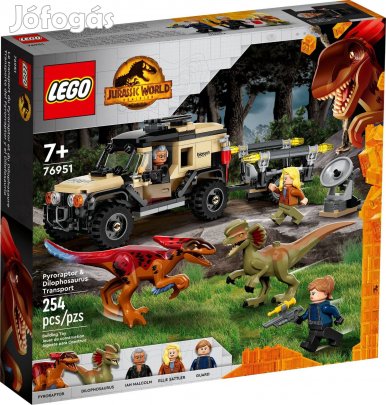 LEGO Jurassic World 76951 Dilophosaurus új, bontatlan utánvét