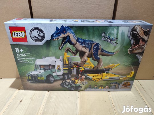 LEGO Jurassic World 76966 Dinosaur Allosaurus új, bontatlan utánvét