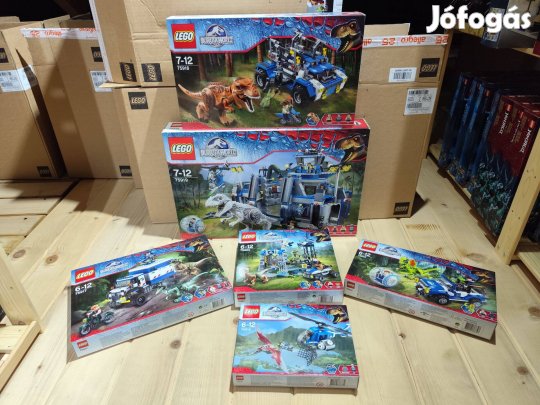 LEGO Jurassic World gyűjtemény új, bontatlan