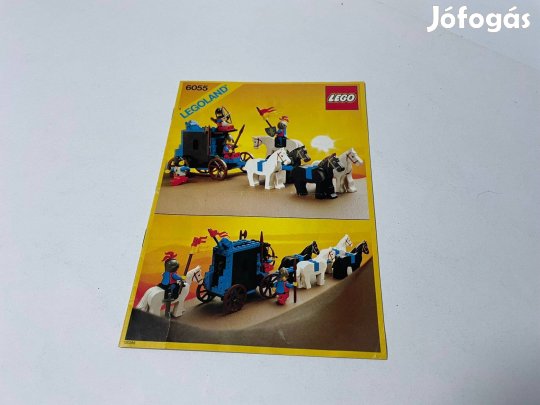 LEGO Legoland Castle - 6055 - Prisoner Convoy összerakási útmutató