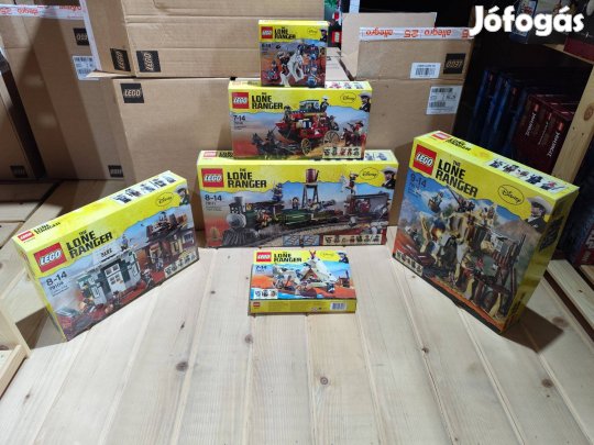 LEGO Lone Ranger gyűjtemény új, bontatlan